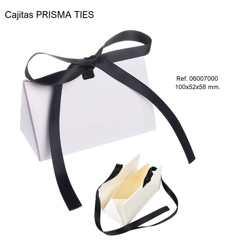 Cajita Prisma Ties 100x62x58 mm.